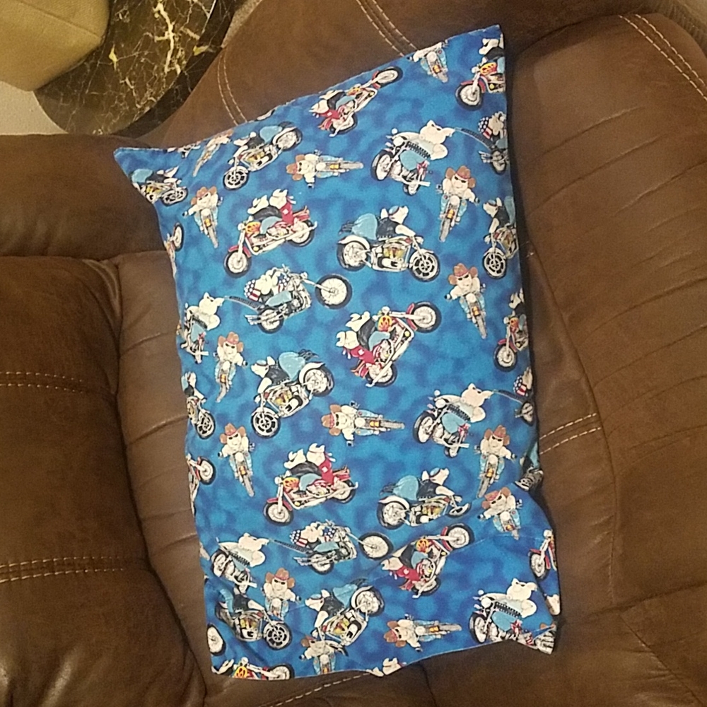 Motorcycle pillowcase